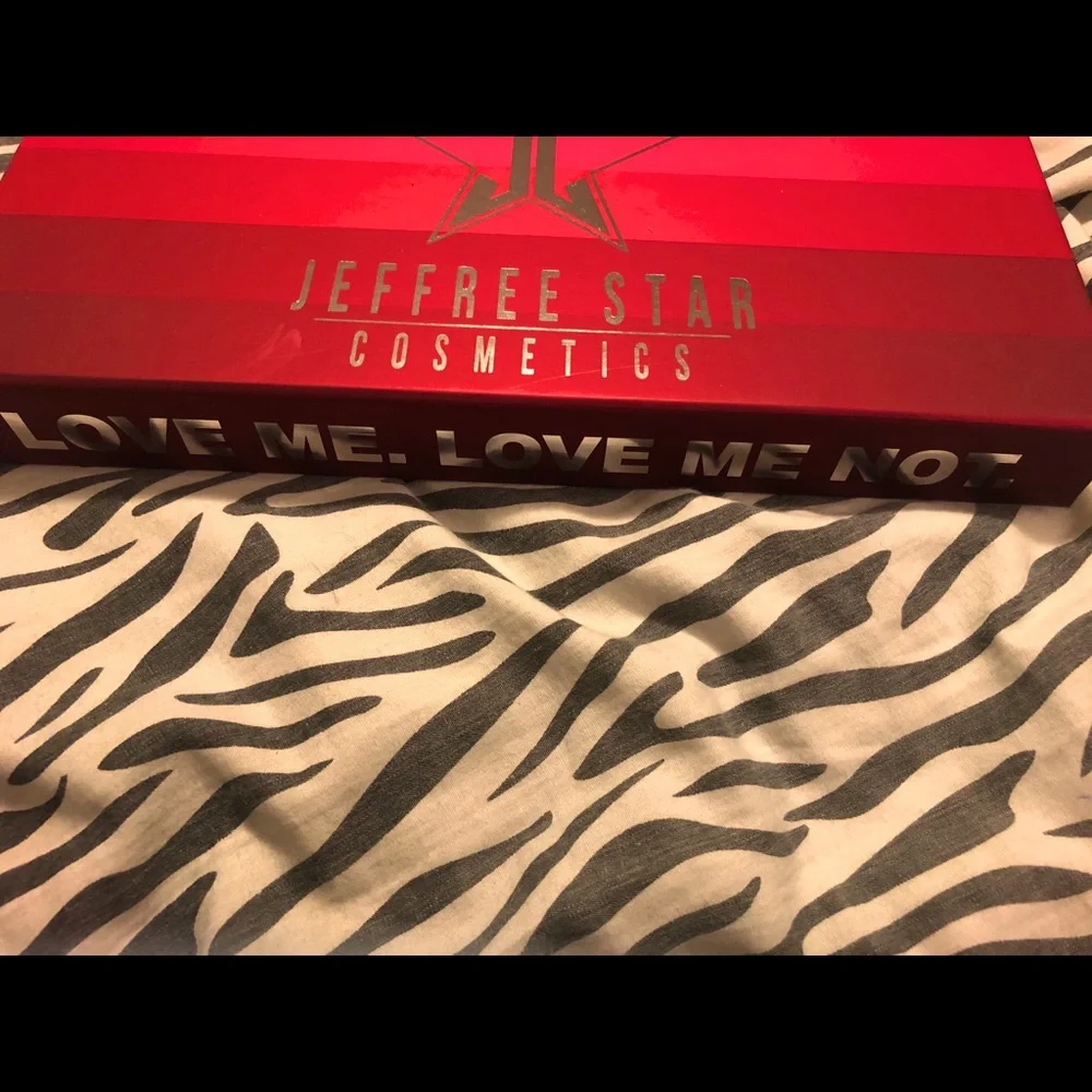Jeffree Star red mini lipstick box only